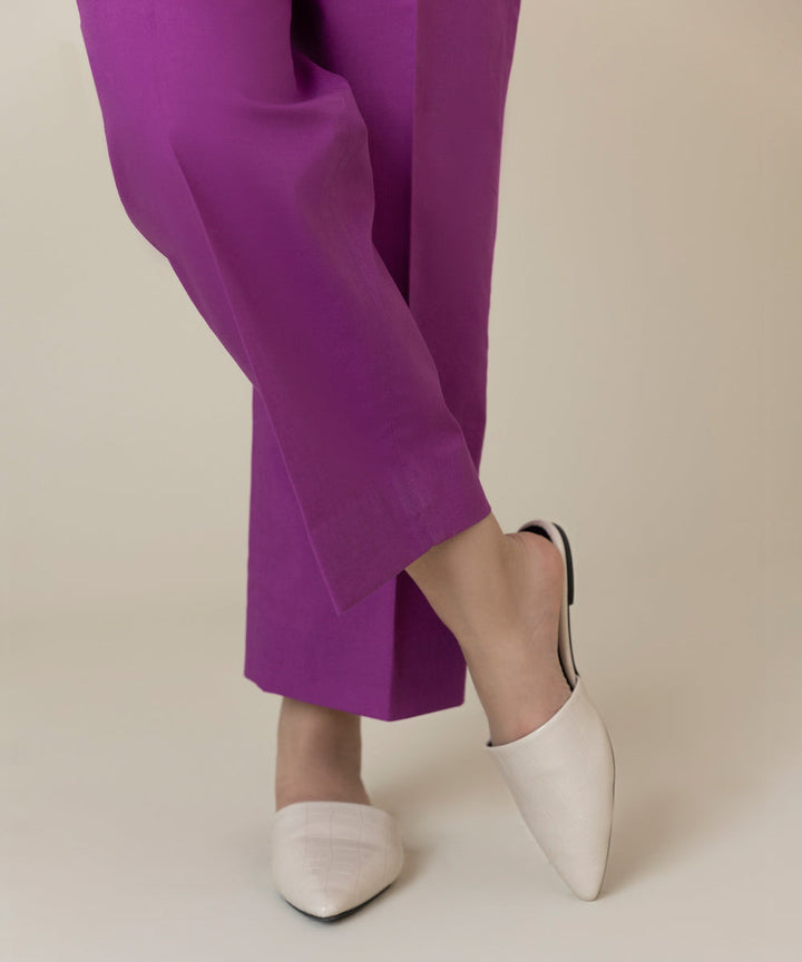 Dyed Cambric Trousers