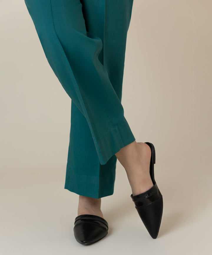 Dyed Cotton Trousers