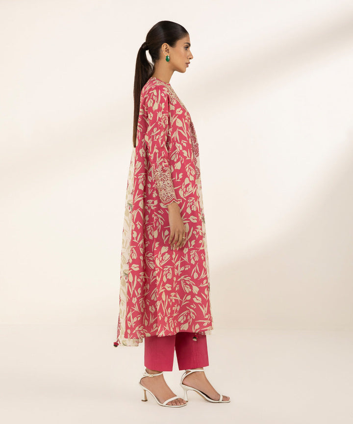 2 Piece - Embroidered Lawn Suit