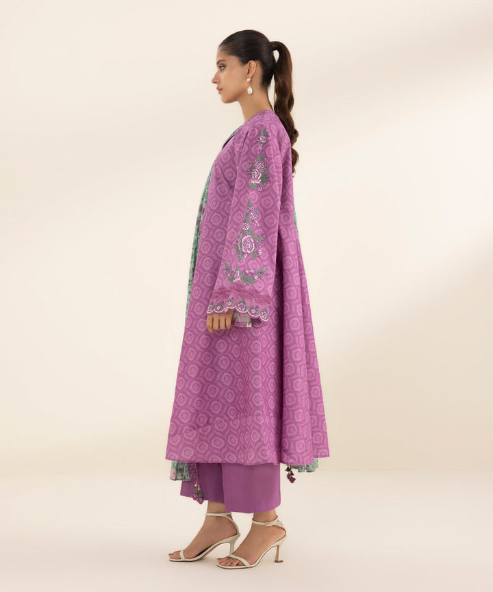 2 Piece - Embroidered Lawn Suit