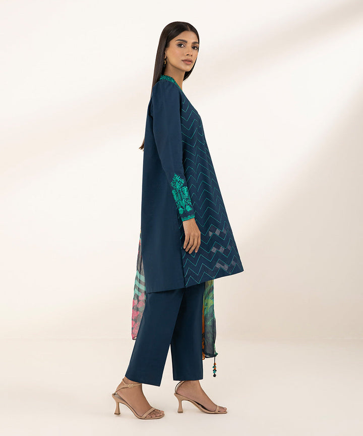 2 Piece - Embroidered Lawn Suit