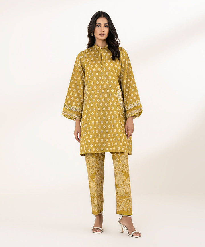 2 Piece - Embroidered Lawn Suit