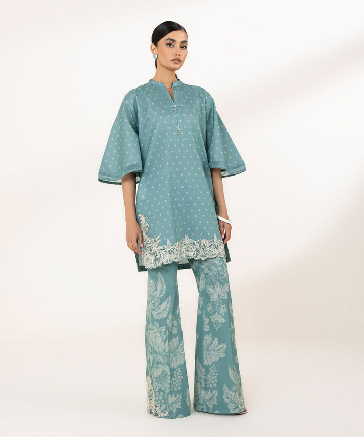 2 Piece - Embroidered Lawn Suit