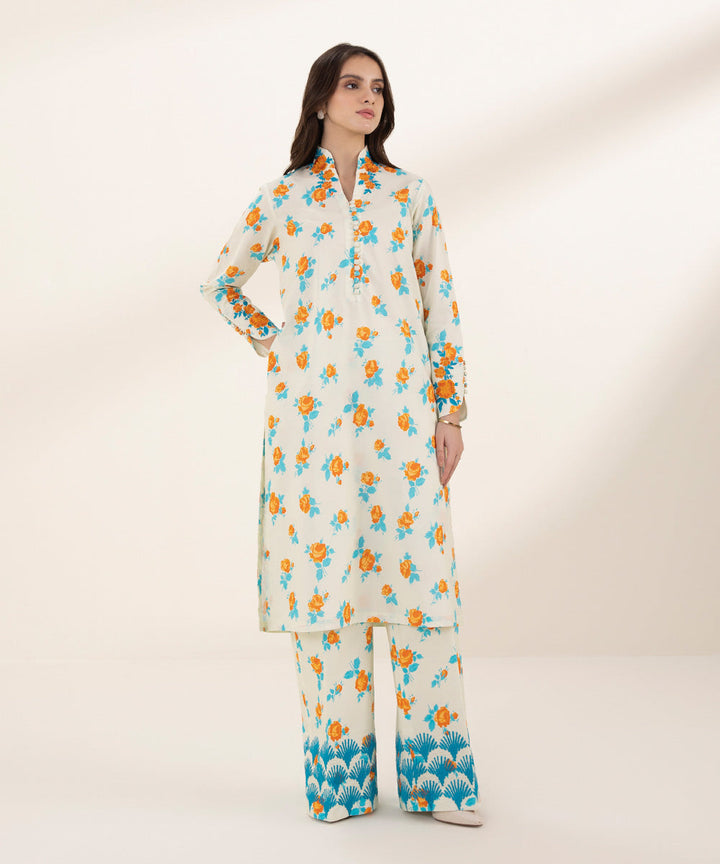 2 Piece - Embroidered Lawn Suit