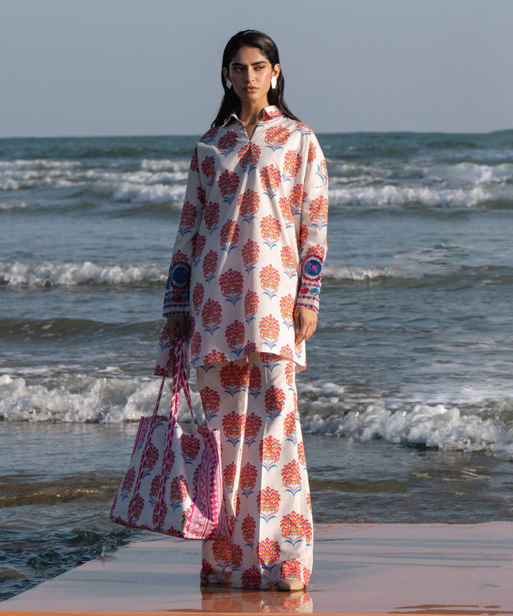 2 Piece - Embroidered Lawn Suit