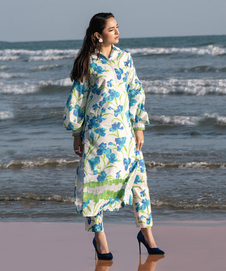 2 Piece - Embroidered Lawn Suit