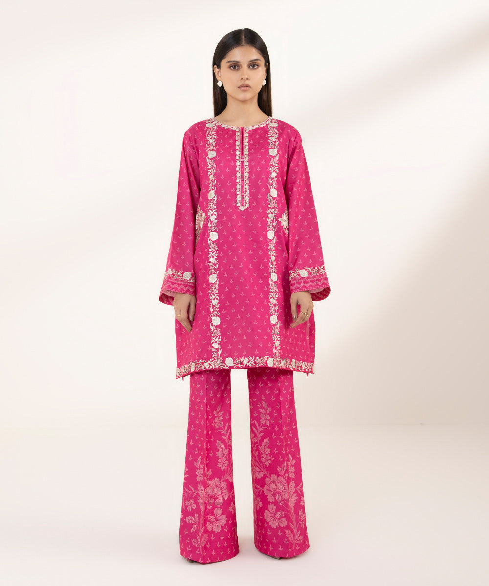 2 Piece - Embroidered Lawn Suit