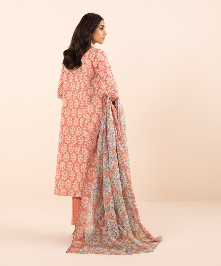 3 Piece - Printed Lawn Suit