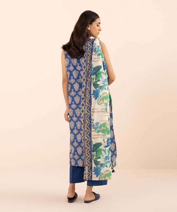 3 Piece - Printed Lawn Suit