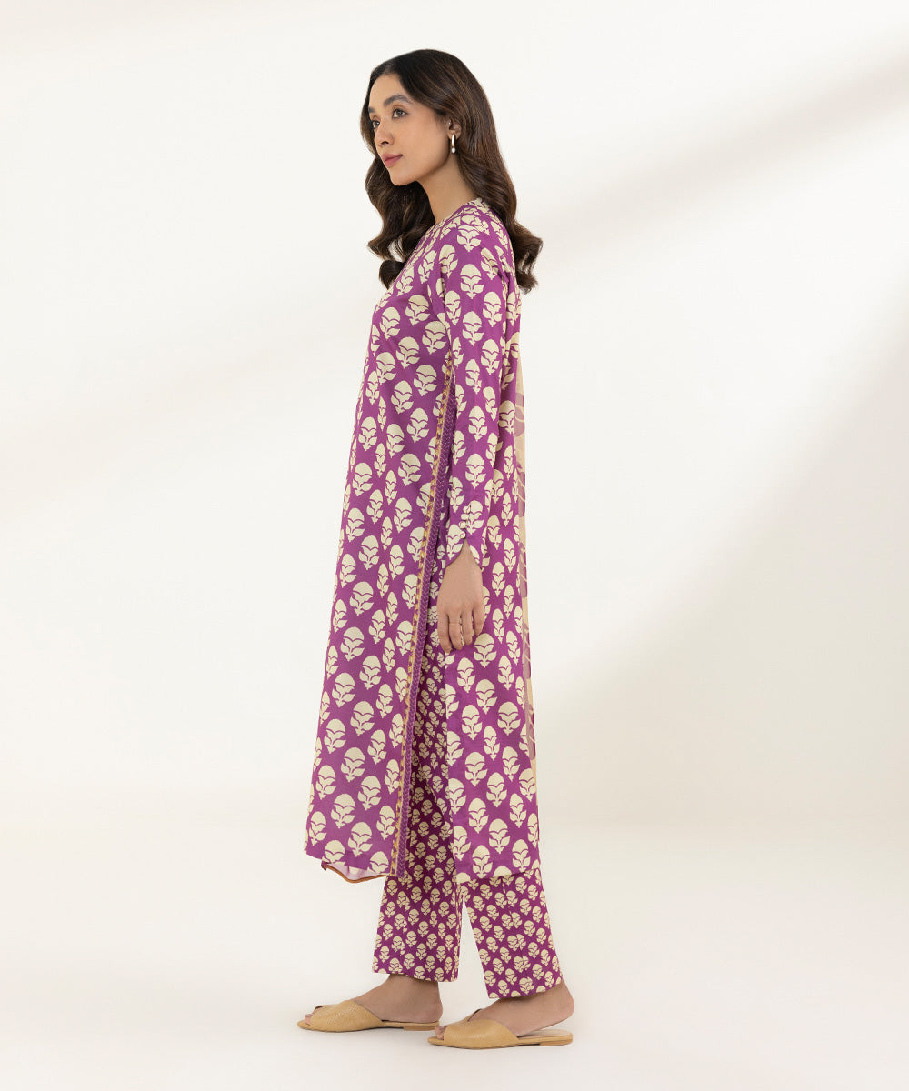 3 Piece - Printed Lawn Suit