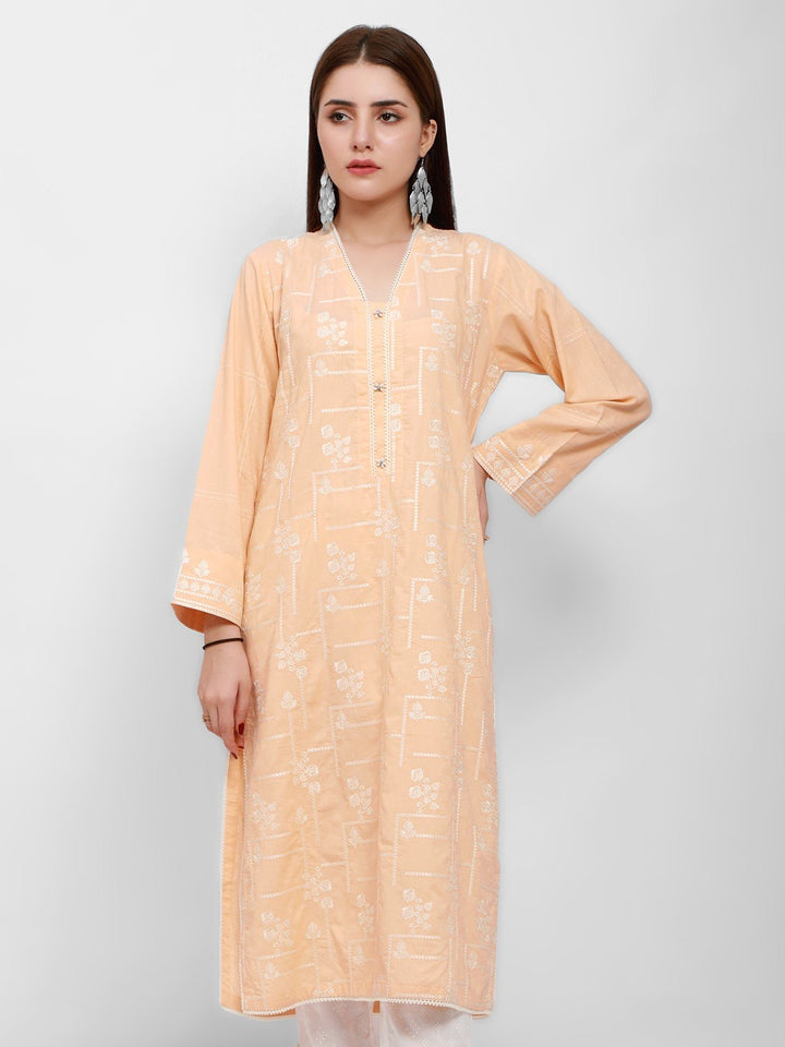 Pret 1Pc Embroidered Jacquard Shirt - EWTKE21-67435