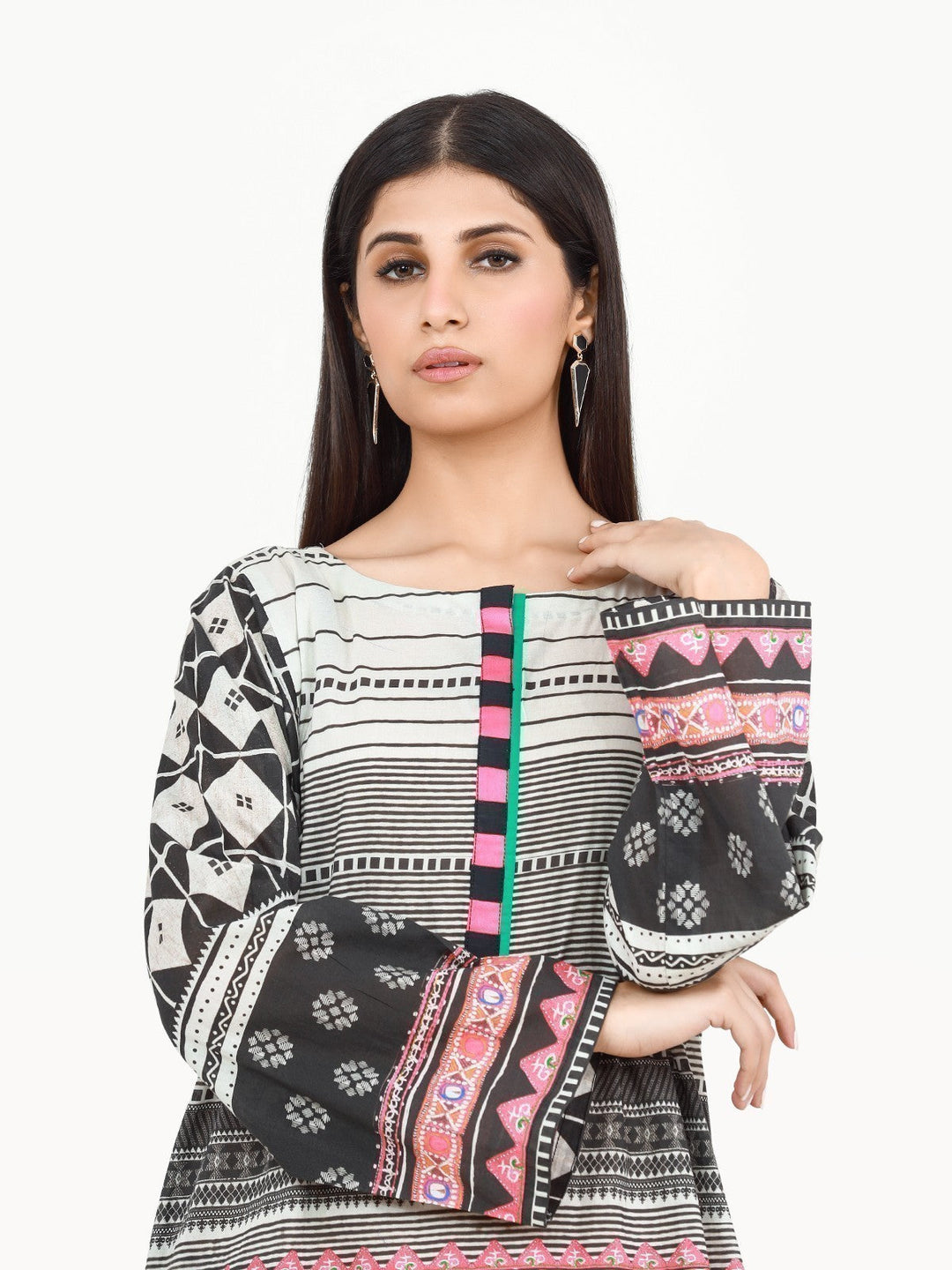 Pret 1Pc Printed Khaddar Shirt - EWTKA22-68554