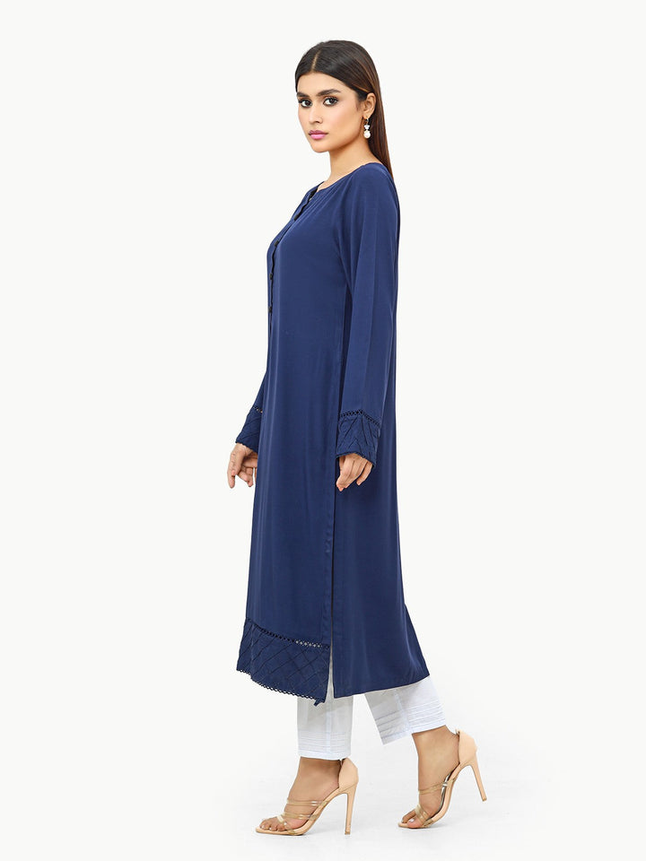 Pret 1Pc Plain Cotton Shirt - EWTKS22-68427