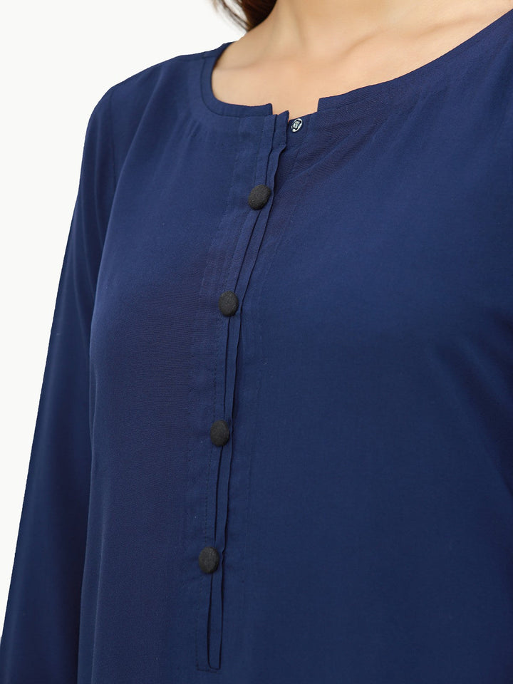 Pret 1Pc Plain Cotton Shirt - EWTKS22-68427