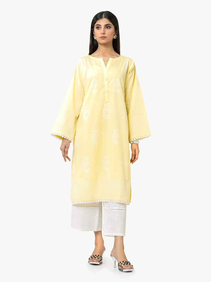 Pret 1Pc Embroidered Poly Viscose Shirt - EWTKE22-67728