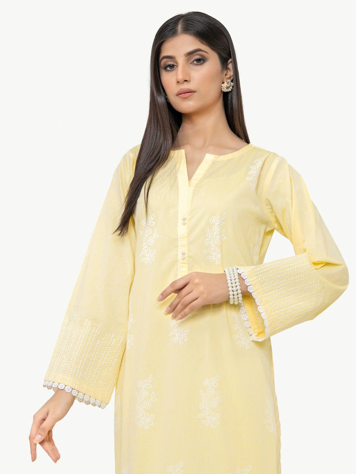 Pret 1Pc Embroidered Poly Viscose Shirt - EWTKE22-67728