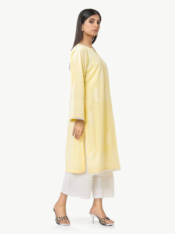 Pret 1Pc Embroidered Poly Viscose Shirt - EWTKE22-67728
