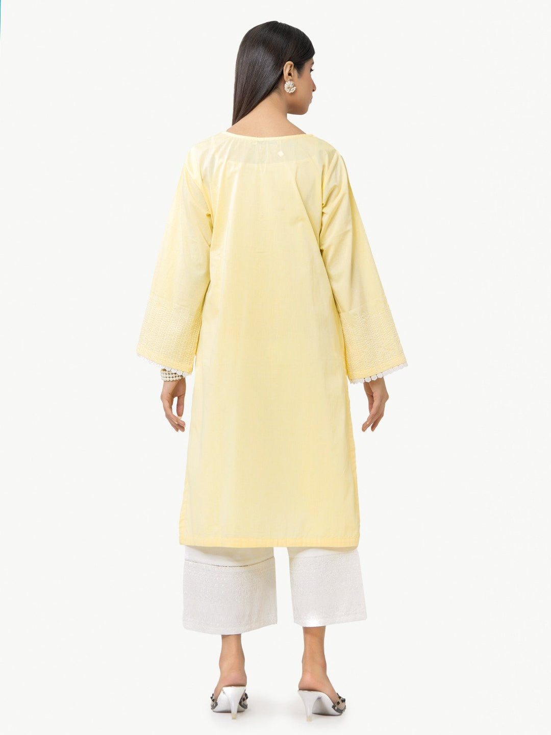 Pret 1Pc Embroidered Poly Viscose Shirt - EWTKE22-67728