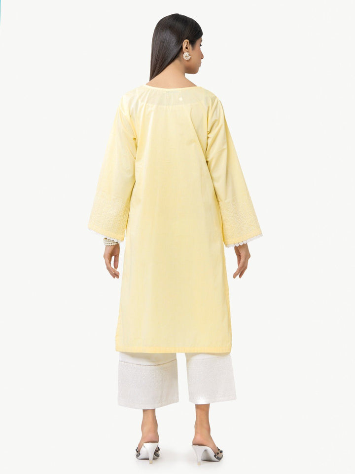 Pret 1Pc Embroidered Poly Viscose Shirt - EWTKE22-67728