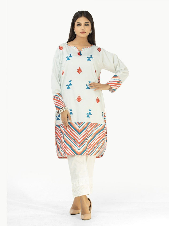 Pret 1Pc Embroidered Cambric Shirt - EWTKE22-67881