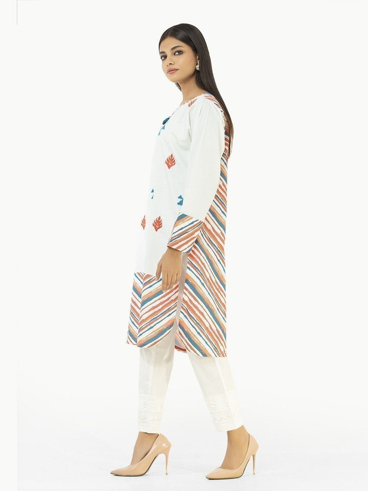 Pret 1Pc Embroidered Cambric Shirt - EWTKE22-67881