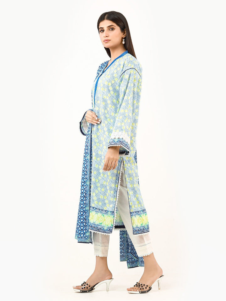 Pret 1Pc Embroidered Lawn Shirt - EWTKE22-67973