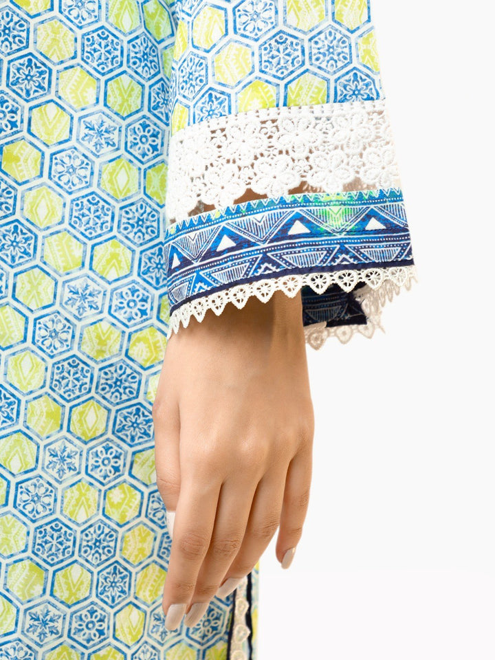 Pret 1Pc Embroidered Lawn Shirt - EWTKE22-67973