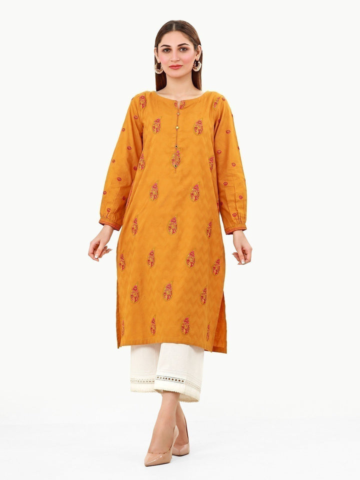 Pret 1Pc Embroidered Dobby Shirt - EWTKE22-68026