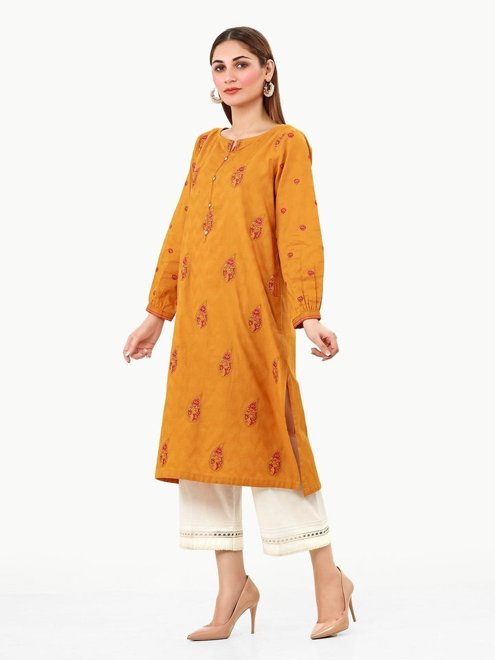 Pret 1Pc Embroidered Dobby Shirt - EWTKE22-68026