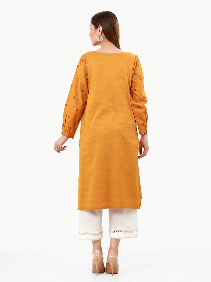 Pret 1Pc Embroidered Dobby Shirt - EWTKE22-68026