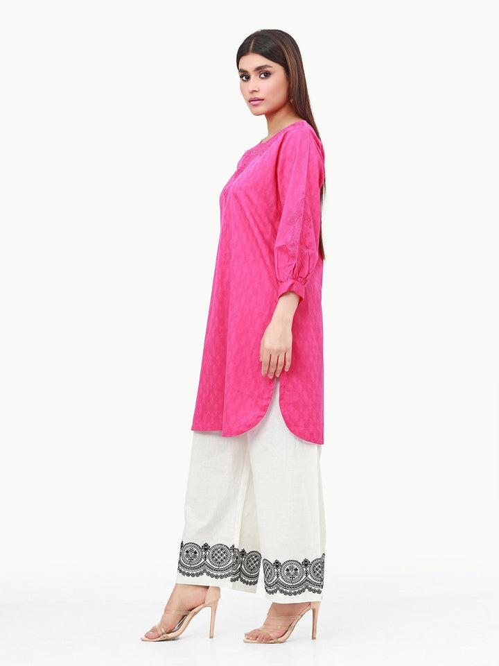 Pret 1Pc Embroidered Dobby Shirt - EWTKE22-68079