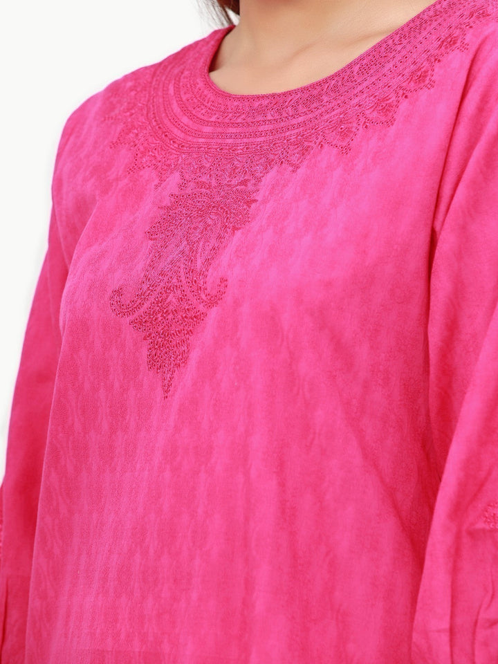Pret 1Pc Embroidered Dobby Shirt - EWTKE22-68079