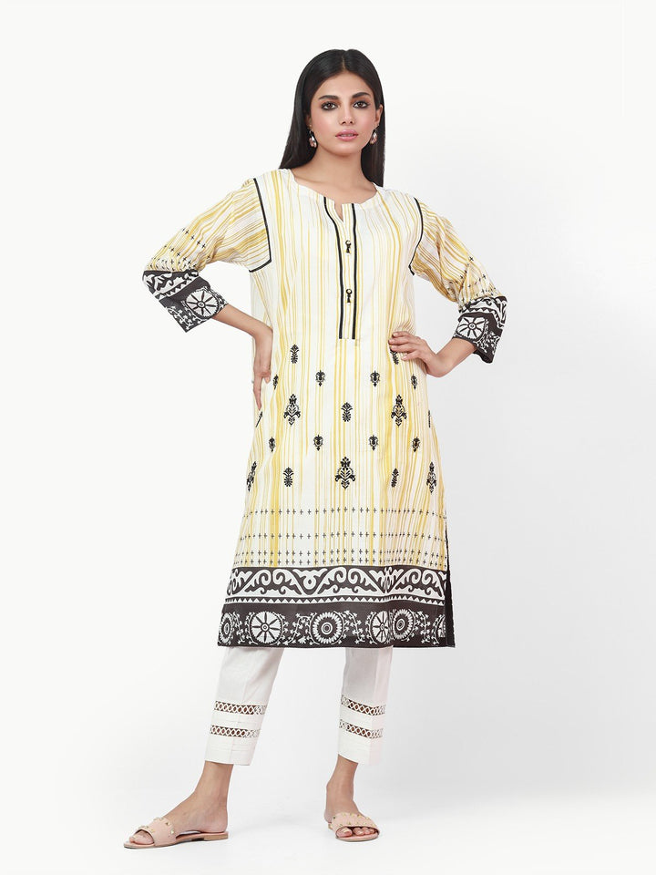 Pret 1Pc Embroidered Lawn Shirt - EWTKE22-68103
