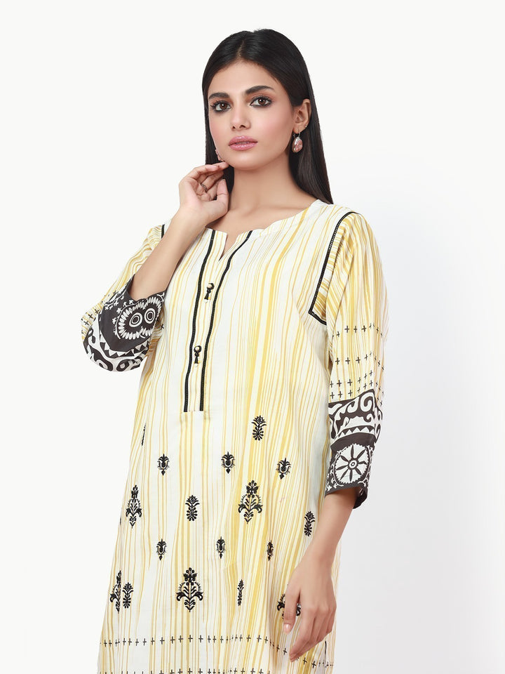 Pret 1Pc Embroidered Lawn Shirt - EWTKE22-68103