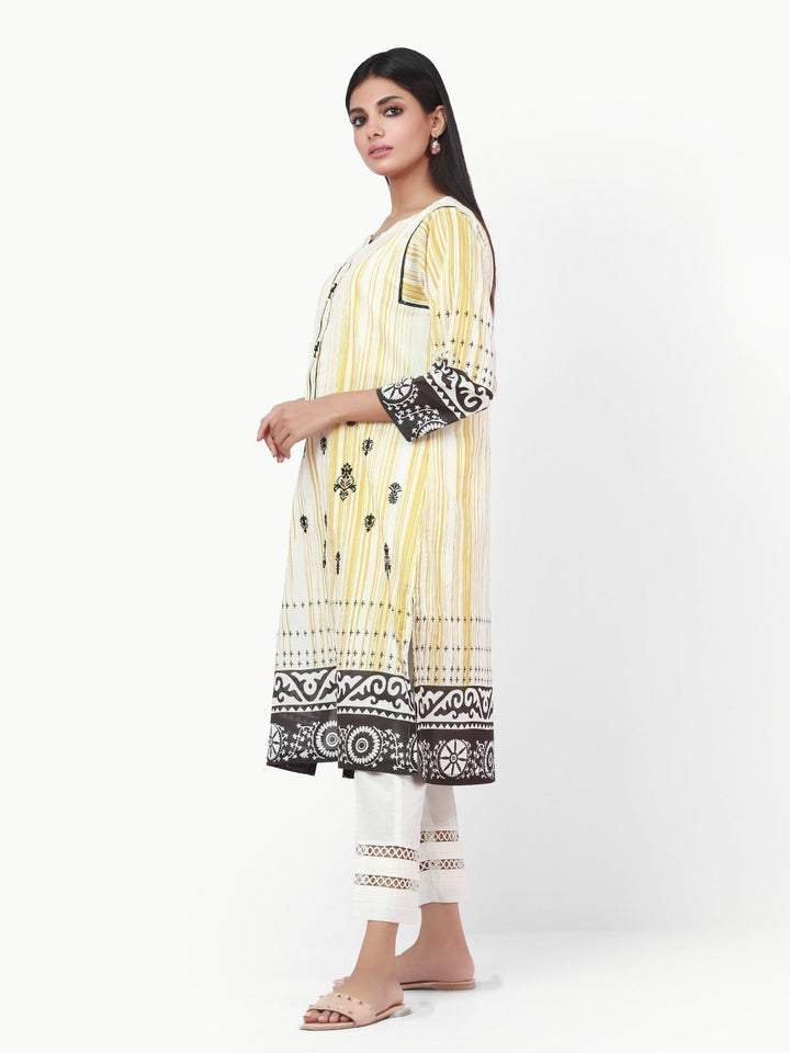 Pret 1Pc Embroidered Lawn Shirt - EWTKE22-68103