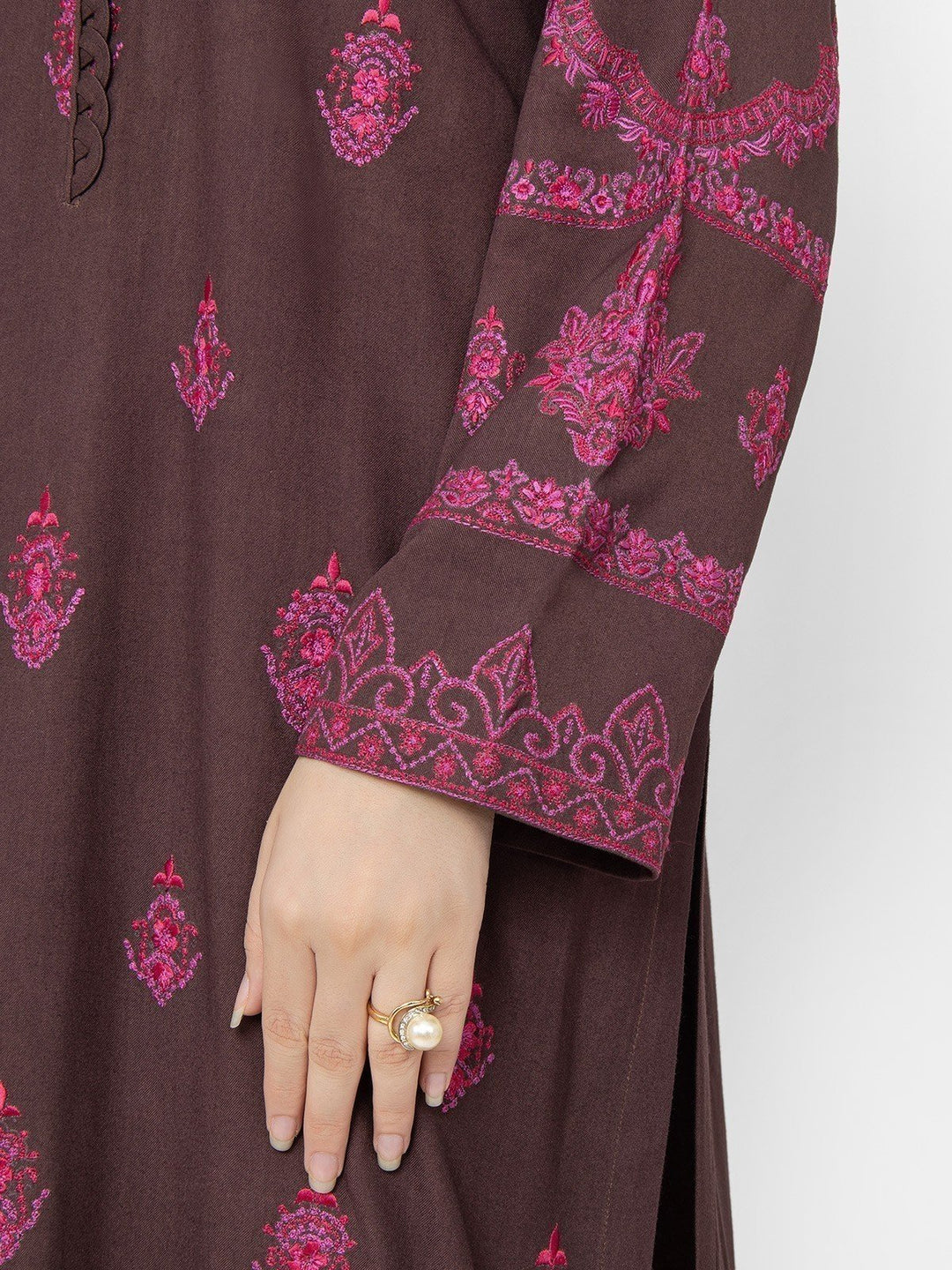 Pret 3Pc Embroidered Crepe Suit - EWTKE22-68144 (3P)