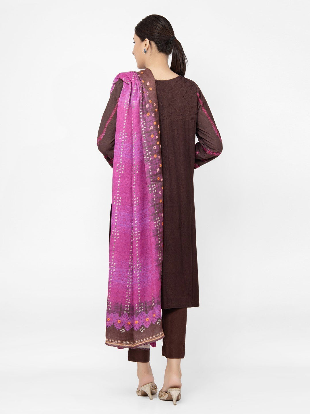 Pret 3Pc Embroidered Crepe Suit - EWTKE22-68144 (3P)