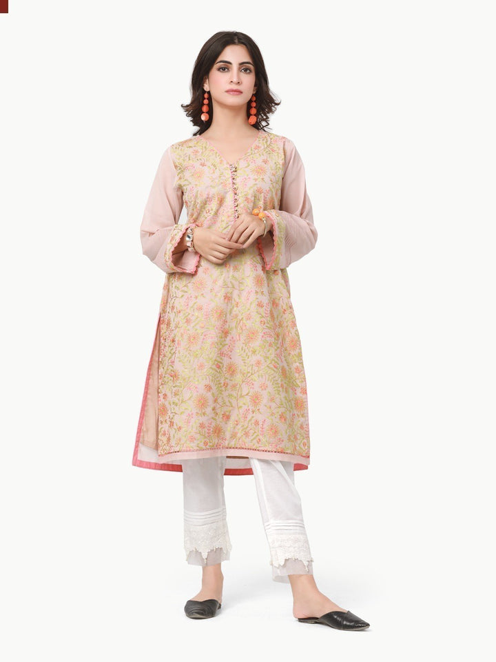 Pret 1Pc Embroidered Lawn Shirt - EWTKE22-68149