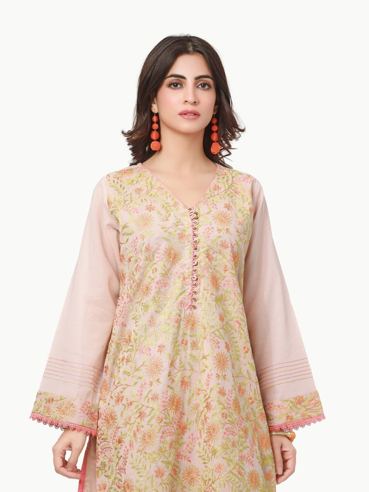 Pret 1Pc Embroidered Lawn Shirt - EWTKE22-68149