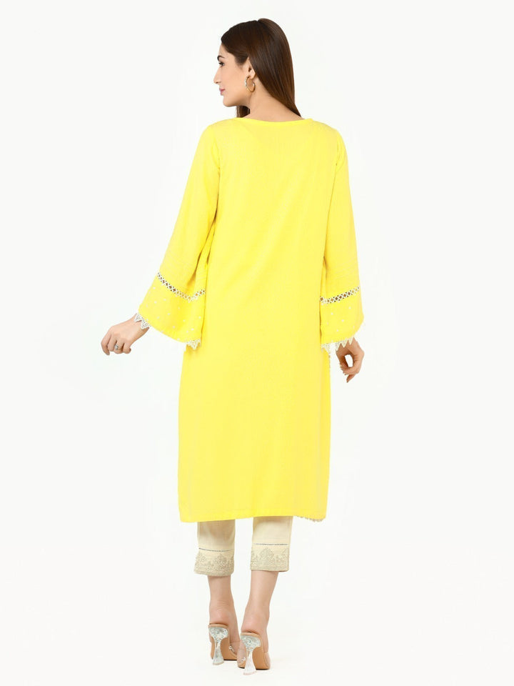 Pret 1Pc Embroidered Dobby Shirt - EWTKE22-68385