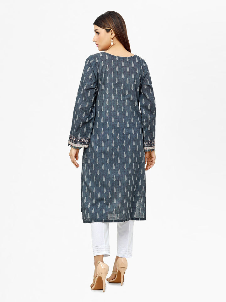 Pret 1Pc Embroidered Khaddar Shirt - EWTKE22-68574