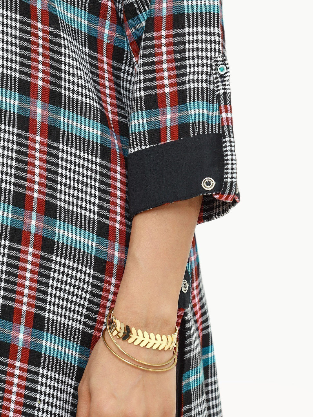 Pret 1PC Printed Yarn Dyed Shirt  - EWTKP22-68439