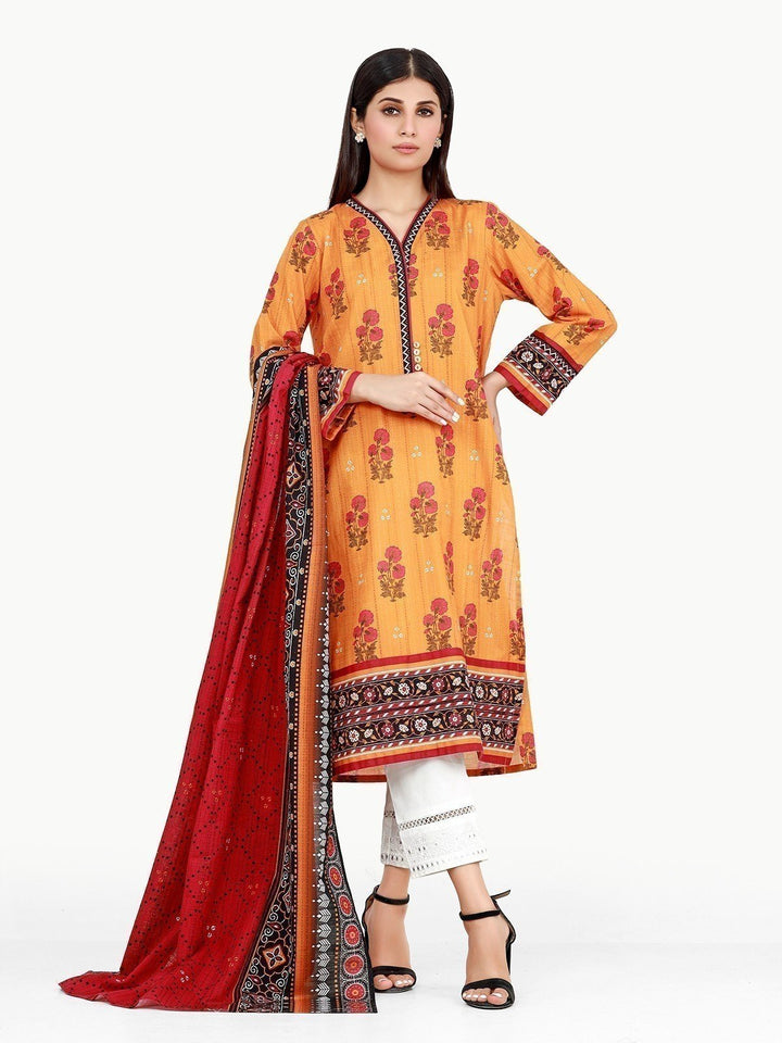 Pret 1Pc Printed Khaddar Shirt - EWTKP22-68605