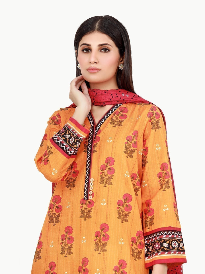 Pret 1Pc Printed Khaddar Shirt - EWTKP22-68605