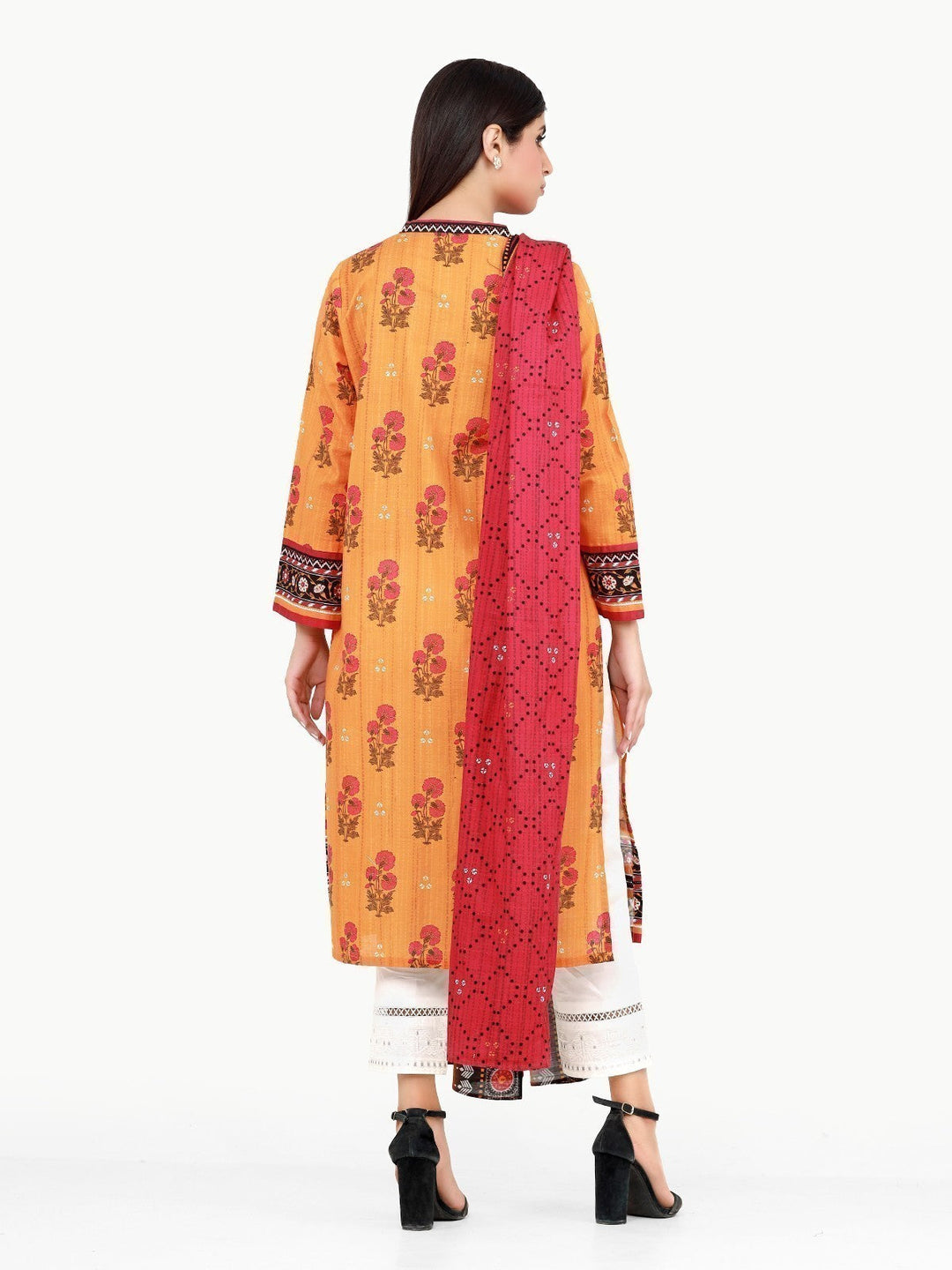 Pret 1Pc Printed Khaddar Shirt - EWTKP22-68605