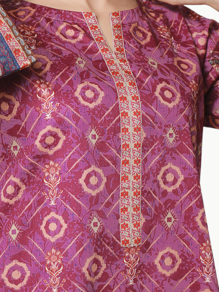 Pret 1Pc Printed Khaddar Shirt - EWTKA22-68557