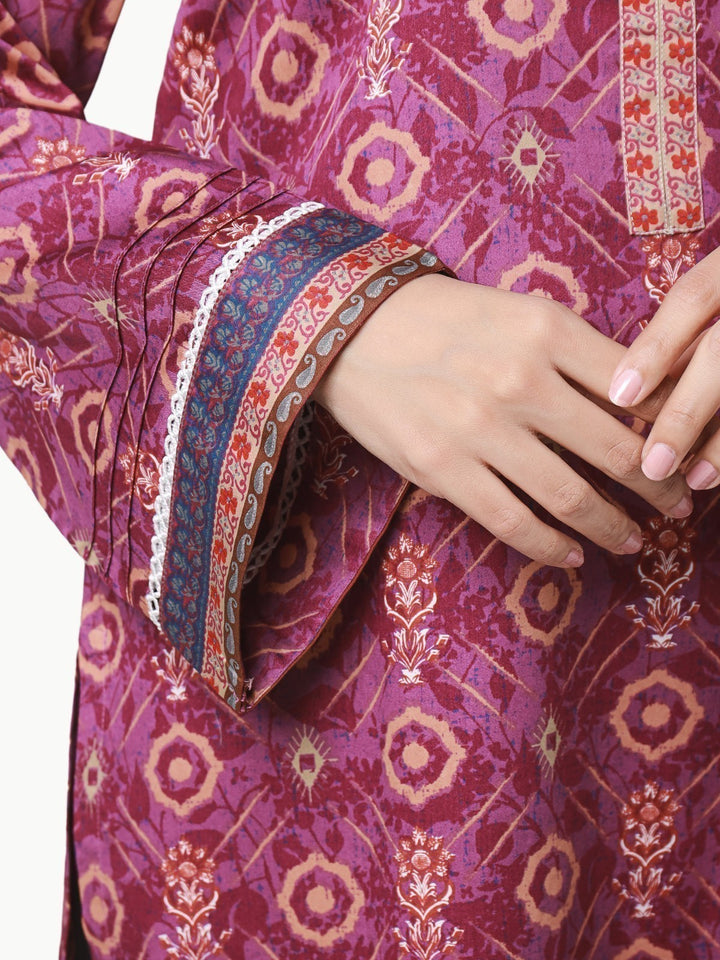 Pret 1Pc Printed Khaddar Shirt - EWTKA22-68557