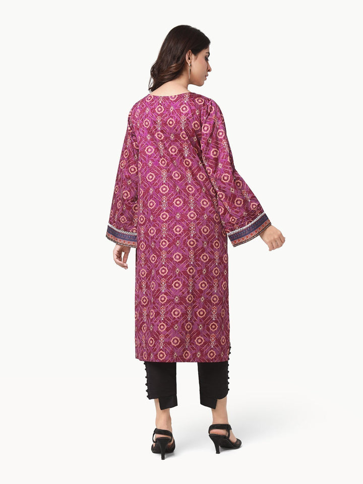 Pret 1Pc Printed Khaddar Shirt - EWTKA22-68557