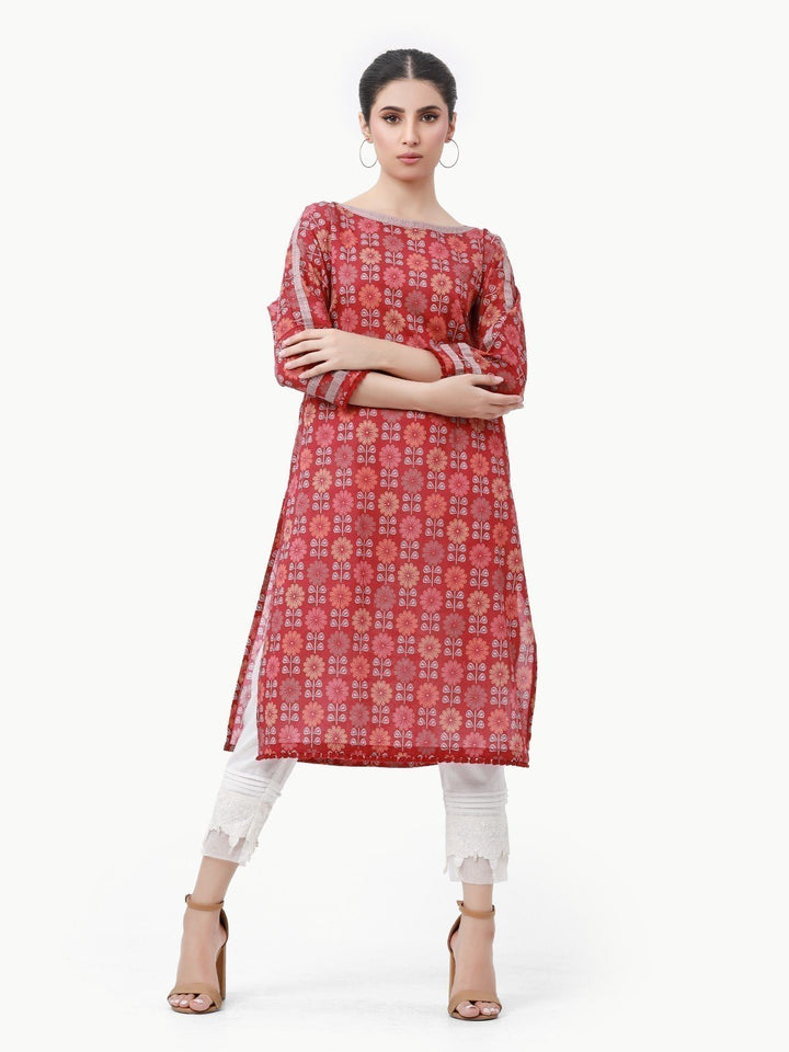Pret 1Pc Printed Lawn Shirt - EWTKA23-68863S