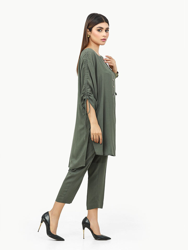 Pret 1Pc Plain Viscose Shirt - EWTKS22-69218
